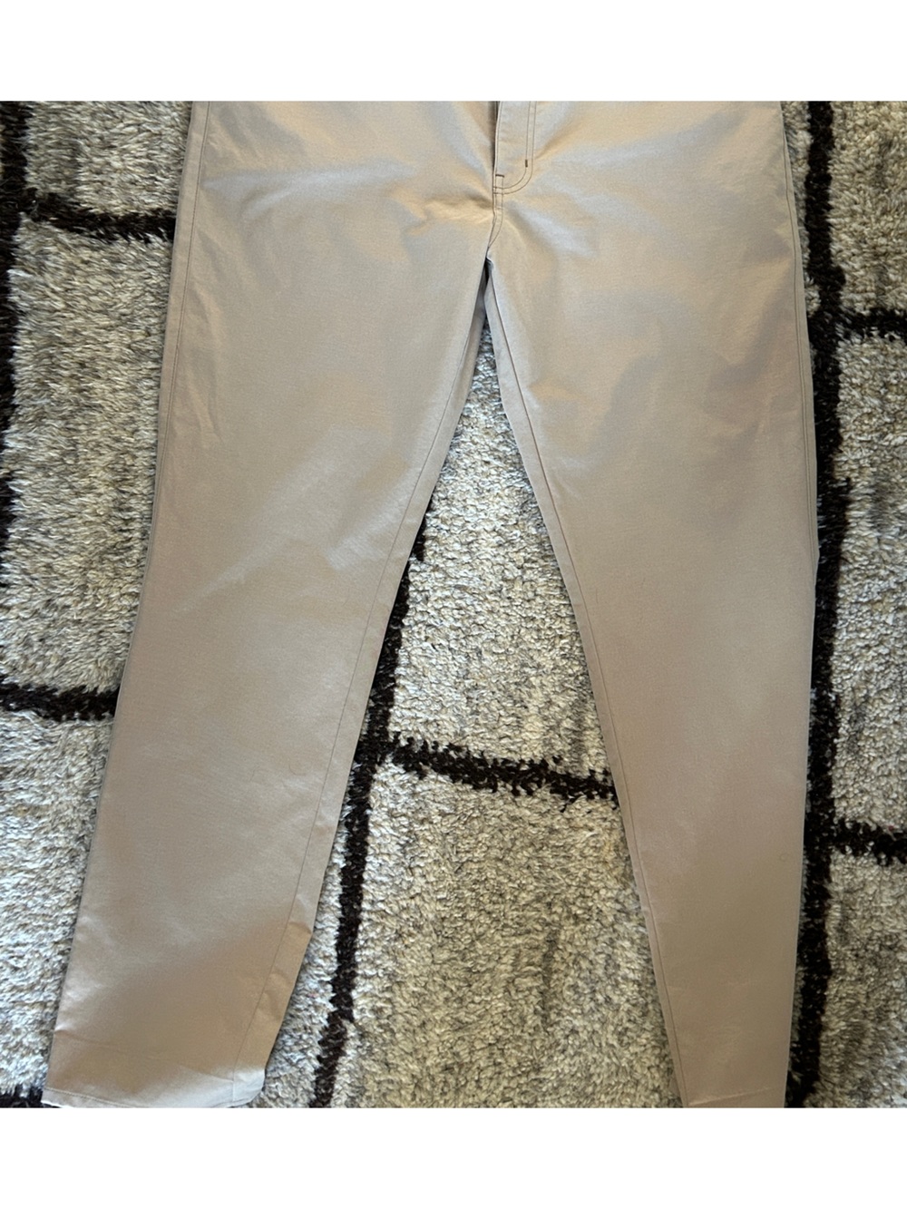 Peter Millar Men’s Tan Khaki Pants 38x32 Classic Fit Lightweight Flat Front EB66